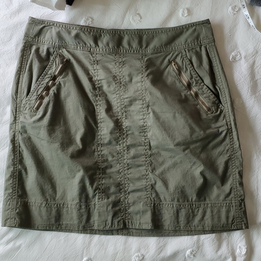 Ann Taylor Loft petite cotton skirt